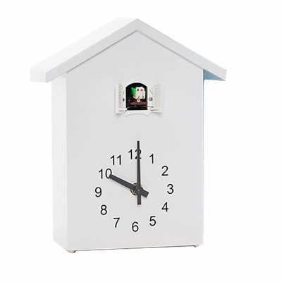 Настенные часы с кукушкой Clocker KuKu, таймер, белые-1