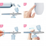 Портативный аэрограф с компрессором ArtMist